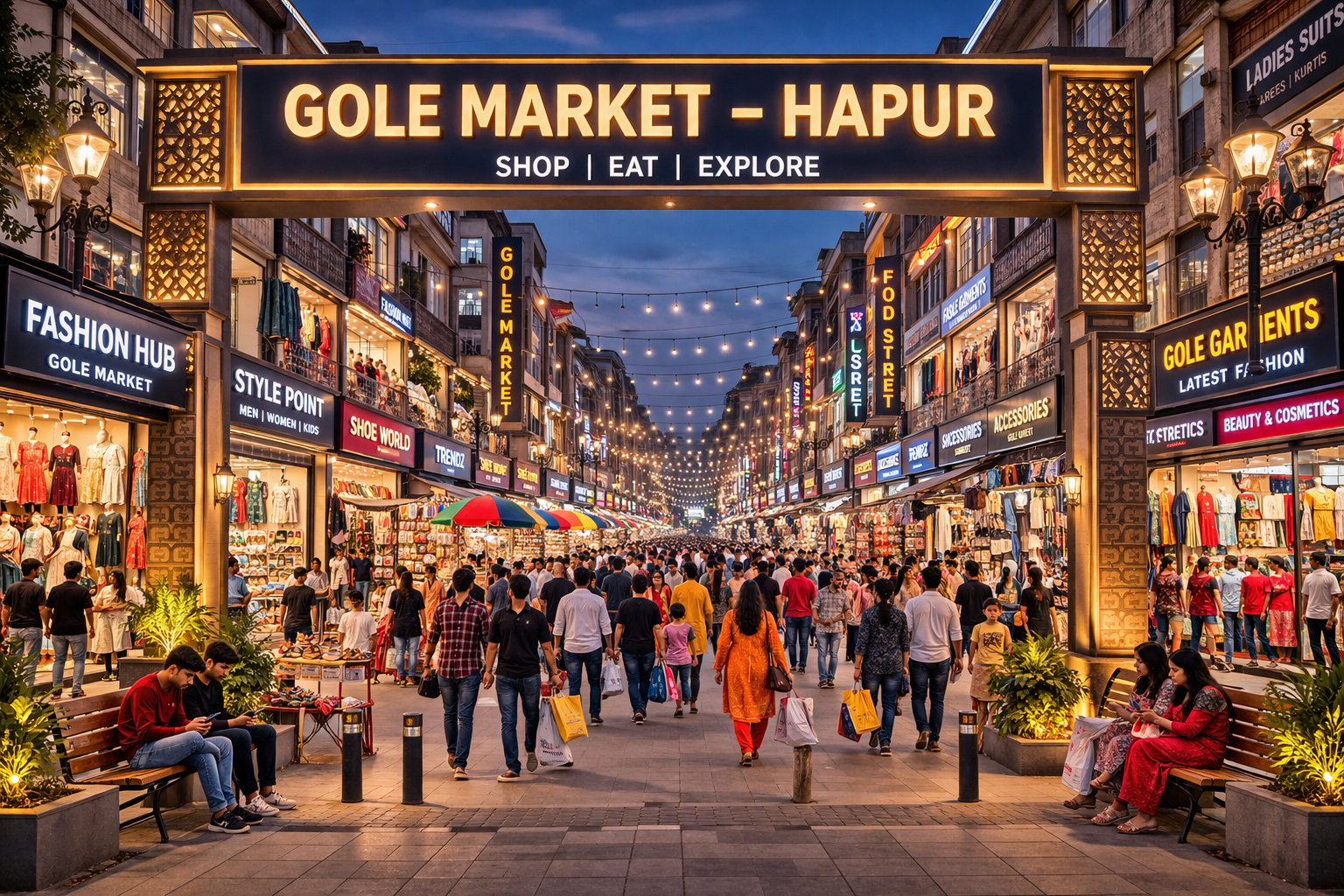 Gole Market Hapur