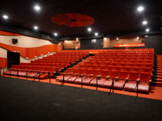 red seats in theater auditorium